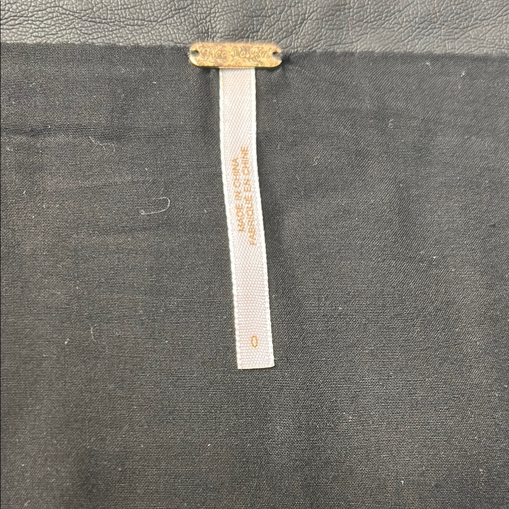 Free People Black A-Line Skirt